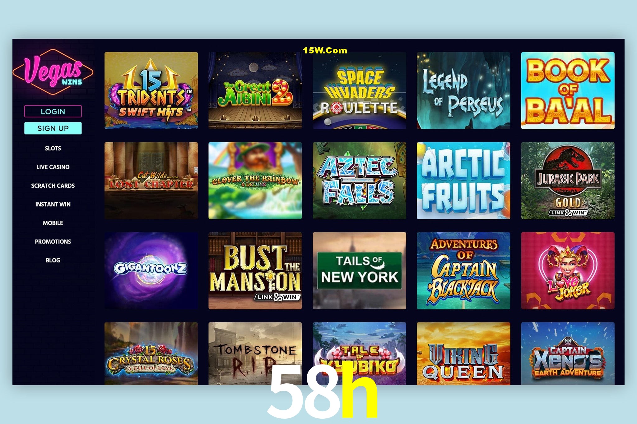 Games Directory 58h
